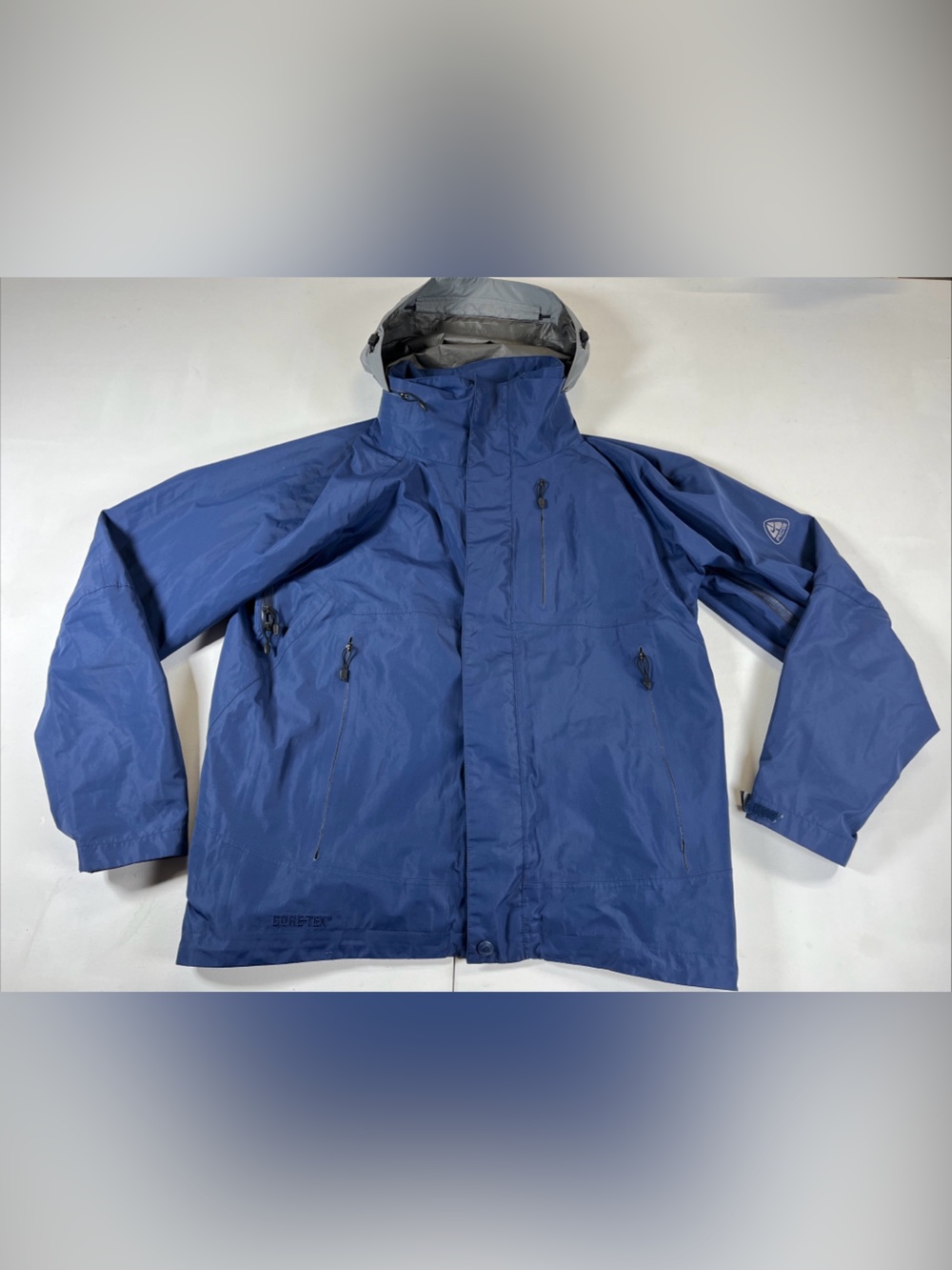 VTG Nike ACG Gore-Tex Jacket Ski Snow Rain Blue Waterproof Outer Layer 3 Size S